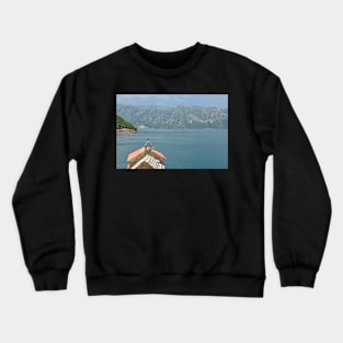 Gospa od Andela Church Crewneck Sweatshirt